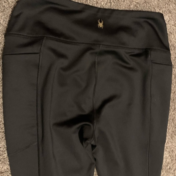 Women size medium Spyder brand active leggings - Picture 6 of 7